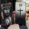 Чехол для телефона для Xiaomi Redmi Note 14 K40 K80 11S 14C 9 8 7 12 11 Pro 13 Pro Plus A1 A2 A3 10 12S 12C 13C A4 A5 Дизайн с Иисусом