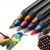 1/2/4PCS 7 Colors Concentric Gradient Colorful Pencil Crayons Colored Pencil Creative Kawaii Stationery Art Painting Drawing Pen