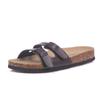 Fashion 4 Color Fashion Summer Cork Slipper Sandals Women Casual Beach Mixed Color Flip Flops Slides Shoe Flat With Plus Size 35-43