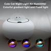 Милый электрический диффузор воздуха, увлажнитель воздуха с ароматическим маслом, светодиодная ночная подсветка, домашний офис