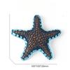 Изготовленная на заказ милая миниатюрная фигурка морской звезды, стеклянный кулон, красочная крошечная морская звезда, украшение для аквариума, аксессуары