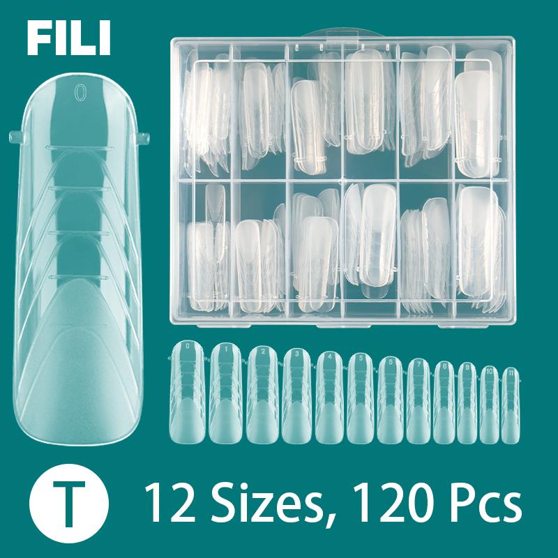 Многоразовый маникюрный инструмент, полное покрытие, стилет, гроб, миндалевидные ногти, УФ-гель, пластиковая форма для быстрого наращивания ногтей, двойные формы