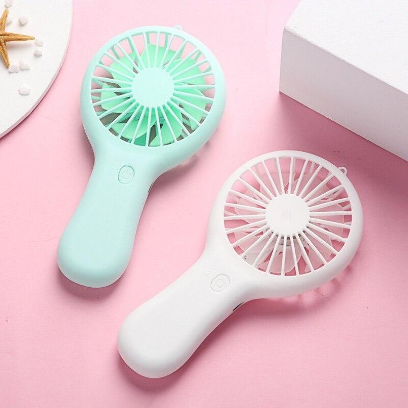Practical and Durable Big Strong Wind Holding Small Fan Desktop Mini USB Fan Outdoor Portable Two-purpose Rechargeable Small Fan