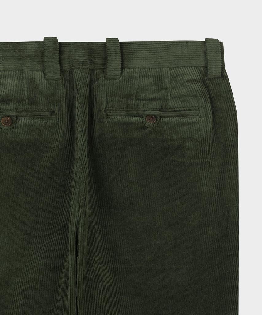 Брюки из вельвета BROOKS BROTHERS Slim Fit 8W (зеленый) (Bbpcmnf402)