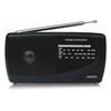 Portable Radio - Haeger - Handy - AM/FM - Black - 2-year Warranty