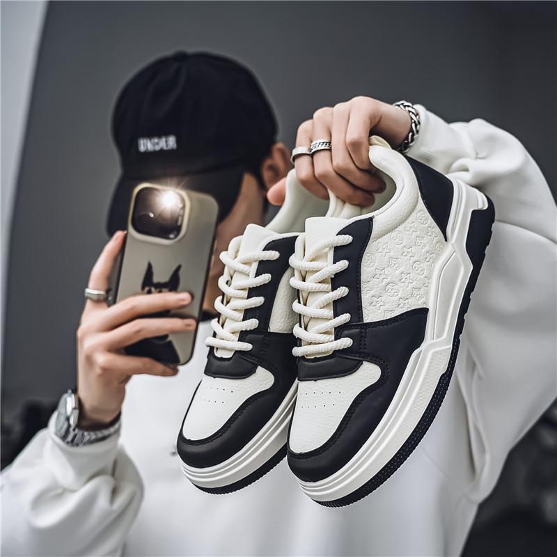 New Men And Women's Classic Fashion Low Top Thick Sole Skateboarding Breathable Shoes Students Boys Trending Comfortable Soft Sole Gym Sneakers