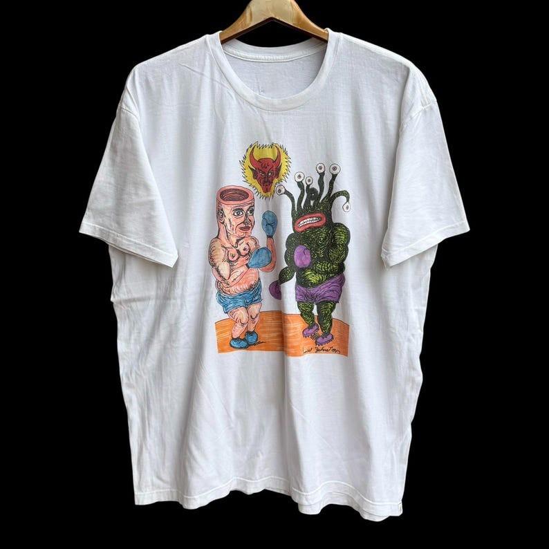 Новая рубашка Daniel Johnston The Boxer Подарок для фанатов Унисекс S-5XL Рубашка SS605 Унисекс Футболка