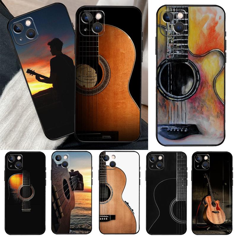 Music Guitar Phone Case For Samsung Galaxy S24 FE S23 Ultra S21 S22 S25 S26 Ultra S10 Plus S20 FE Cover