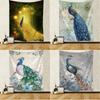 Beautiful Peacock Background Cloth Home Wall Decoration Tapestry Office Living Room Tapestry