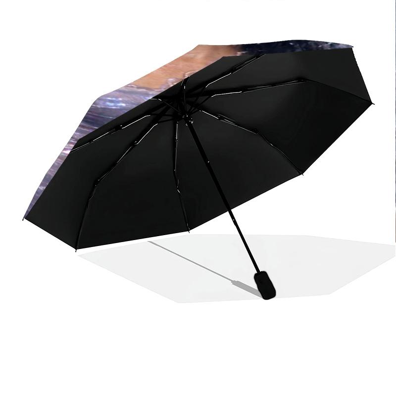 Rain Dance Fantasy Automatic Umbrella - Suitable Travel Outdoor Portable Umbrella Birthday Gift Daily Essentials