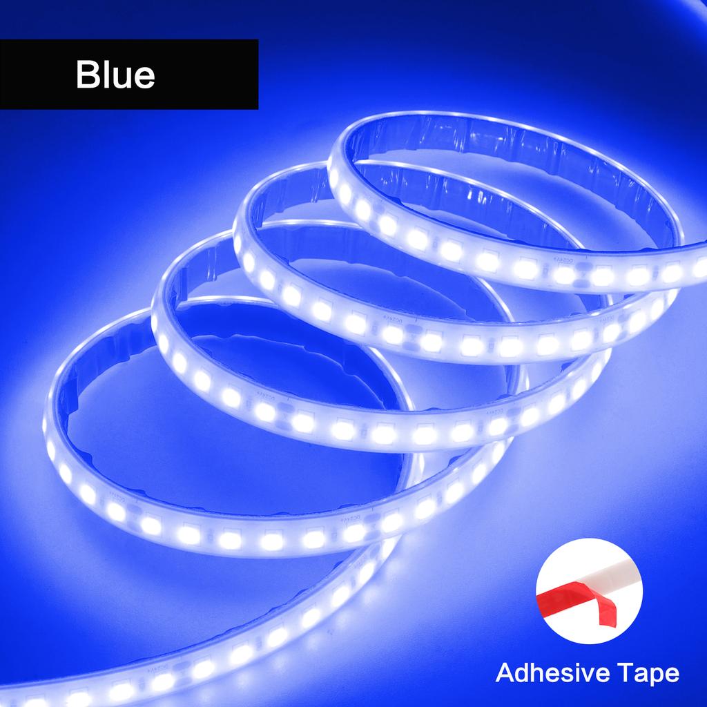 IP68 Waterproof LED Strip Light COB 12V 24V 2835 120LEDs/M 20M 15M 10M 5M 0.5M Flexible Adhesive Diode Tape Indoor/Outdoor Decor