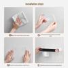 ecoco Wall-Mounted Hair Dryer Holder