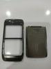 Complete Kit Rear Cover Glass Gray For NOKIA E71