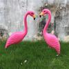 Large Pink Flamingo Garden Decoration Lawn Art Ornament Craft, Pack of 2