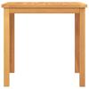 5 Piece Garden Dining Set Solid Teak Wood
