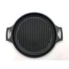 Круглая сковорода-гриль, совместимая с индукционными плитами