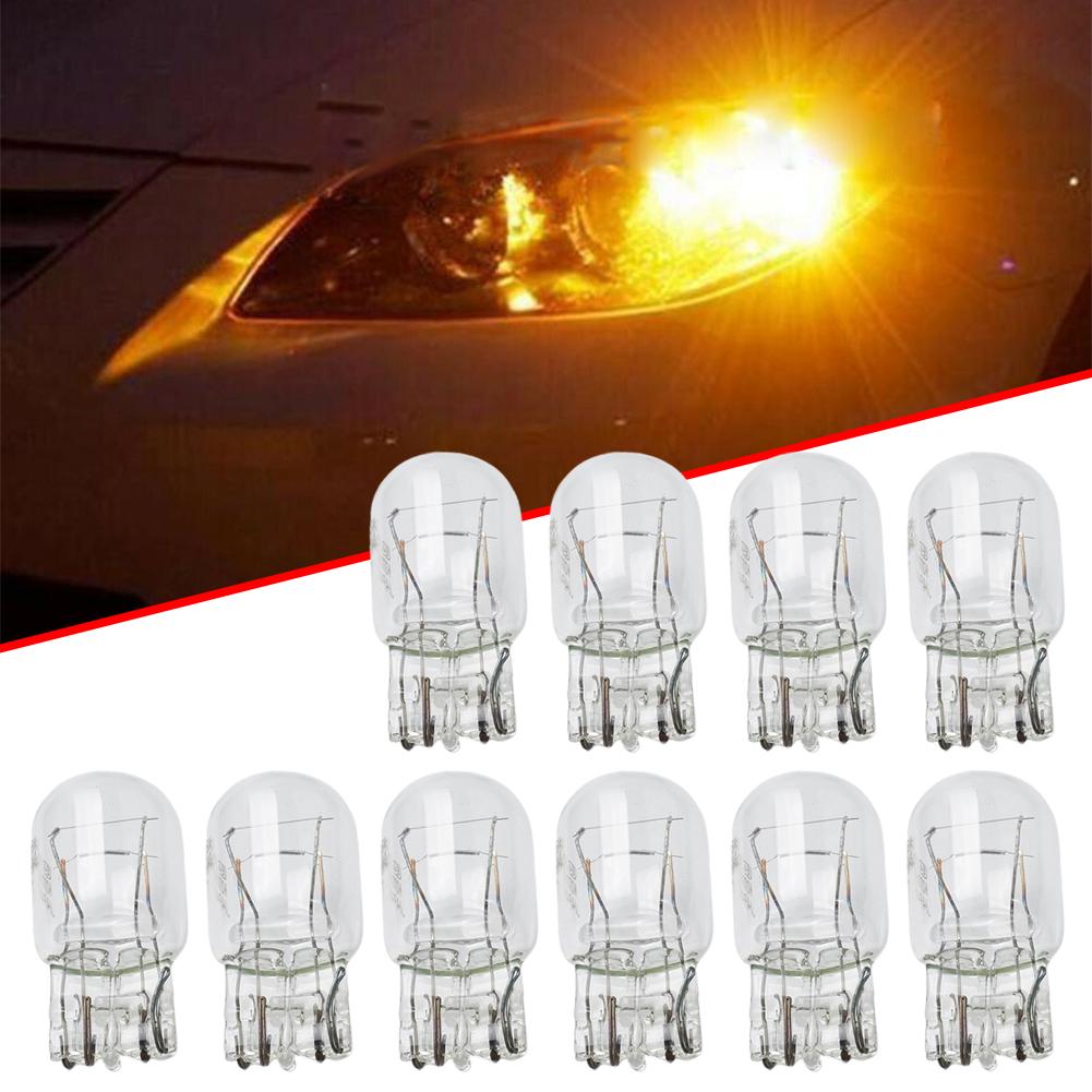 Brake Tail Light Bulbs 10PCS 4300K Halogen Indicators