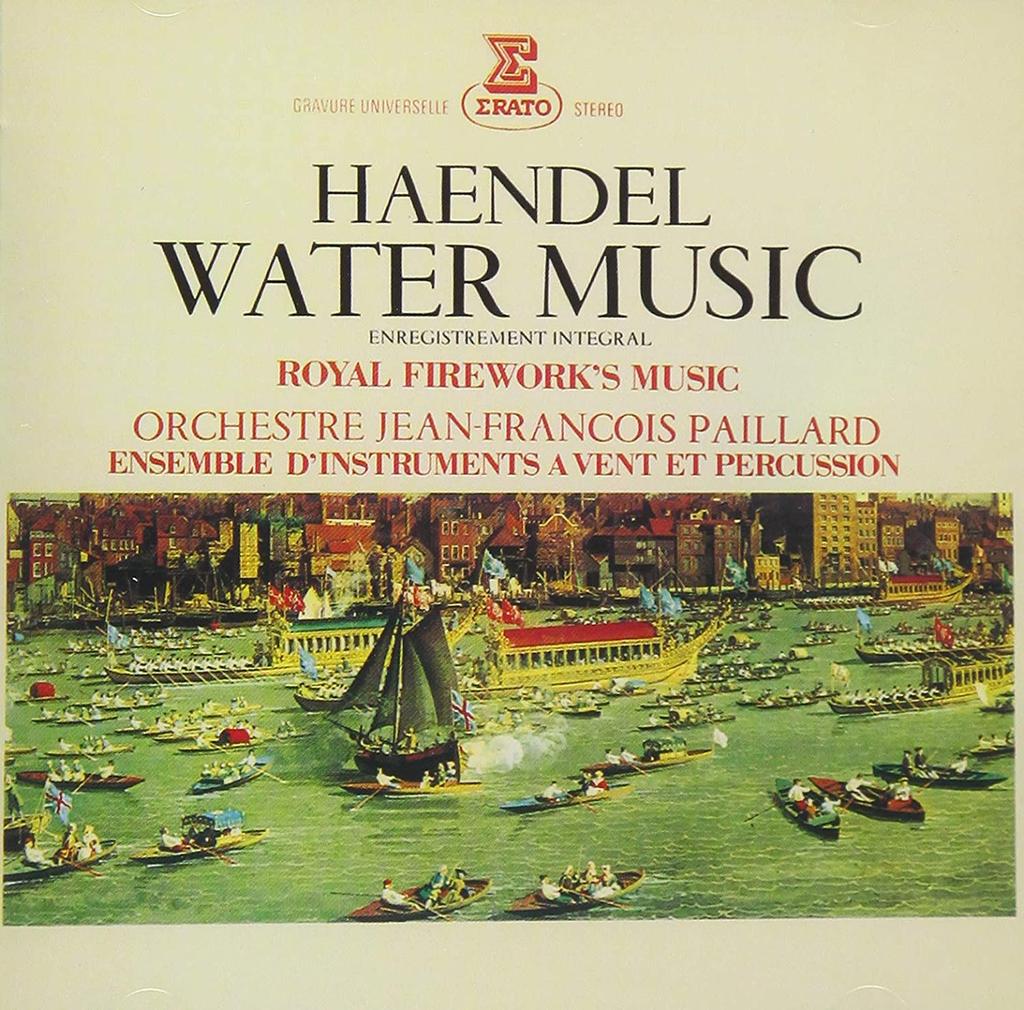 CD JEAN-FRANCOIS PAYER, WIND & PERCUSS - Handel: Water Music, Suite Music Fo Japan ObiClassical Used