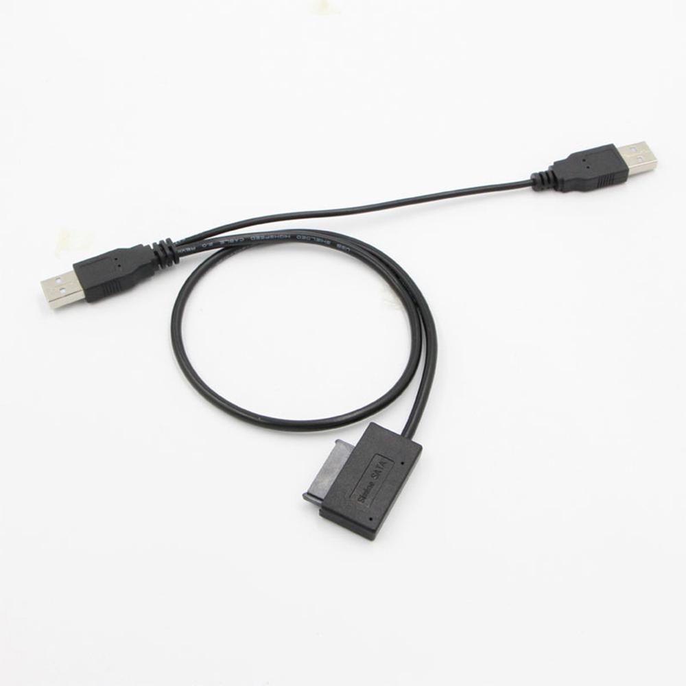 Кабель CD-ROM USB-адаптер 7+6 DVD 13-контактный SATA для ноутбука HDD Drive Slimline
