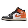 Air 1 Mid GS Shattered Backboard 2025 Детские кроссовки Оранжевый Морская звезда Белый DQ8423-801