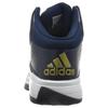 Adidas Cross Em 4 Fashion Нескользящие Прочные Баскетбольные Кроссовки Средней Высоты Мужские Кроссовки Синие B27704
