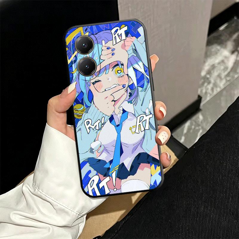 Anime Kwaii Girl Ins Style Soft Phone Case for Xiaomi Poco X5 X6 X7 X8 Pro Max X3 F7 F8 Ultra M8 M7 M6 M5 Redmi 15 15C 14C 13C 1