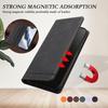 Magnetic Leather Case For iPhone 17 16 15 14 13 12 11 17 Pro Max Air 16 15 Plus 16e SE2 SE3 Flip Wallet Card Slots Cover Funda