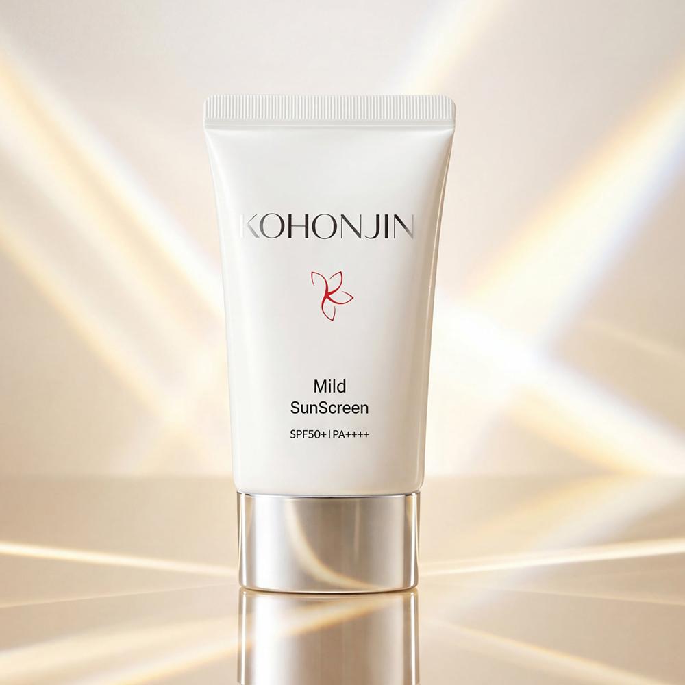Gohonjin Мягкий солнцезащитный крем 60 г - Защита от УФ-лучей, Корейский