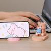 Подставка для мобильного телефона в виде медведя Фигурка животного Кронштейн для мобильного телефона Креативный держатель для телефона Настольные украшения