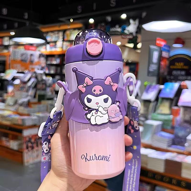 Термос-бутылка Sanrio Kuromi 316 пищевого качества для детей