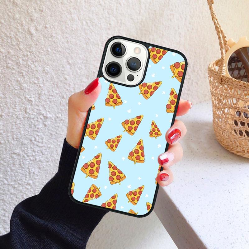 PIZZA ХОТ-ДОГ Пончики Торт Чехол для Телефона для iPhone 17 Air 16 PRO MAX 15 14 PLUS 11 12 13 Задняя Крышка Fundas Shell