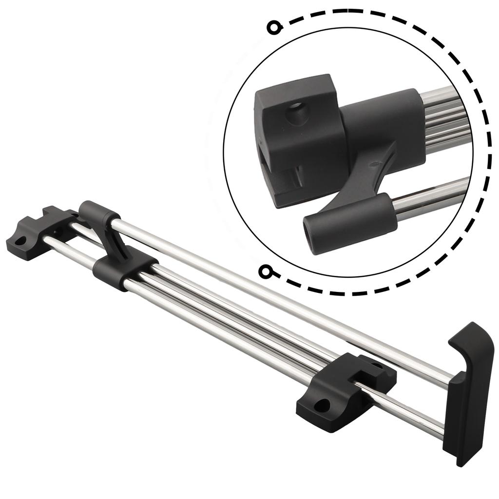 Шкаф Вешалка Телескопическая штанга для одежды Выдвижная выдвижная штанга для шкафа Раздвижные полки Верхнее крепление Шкафная штанга