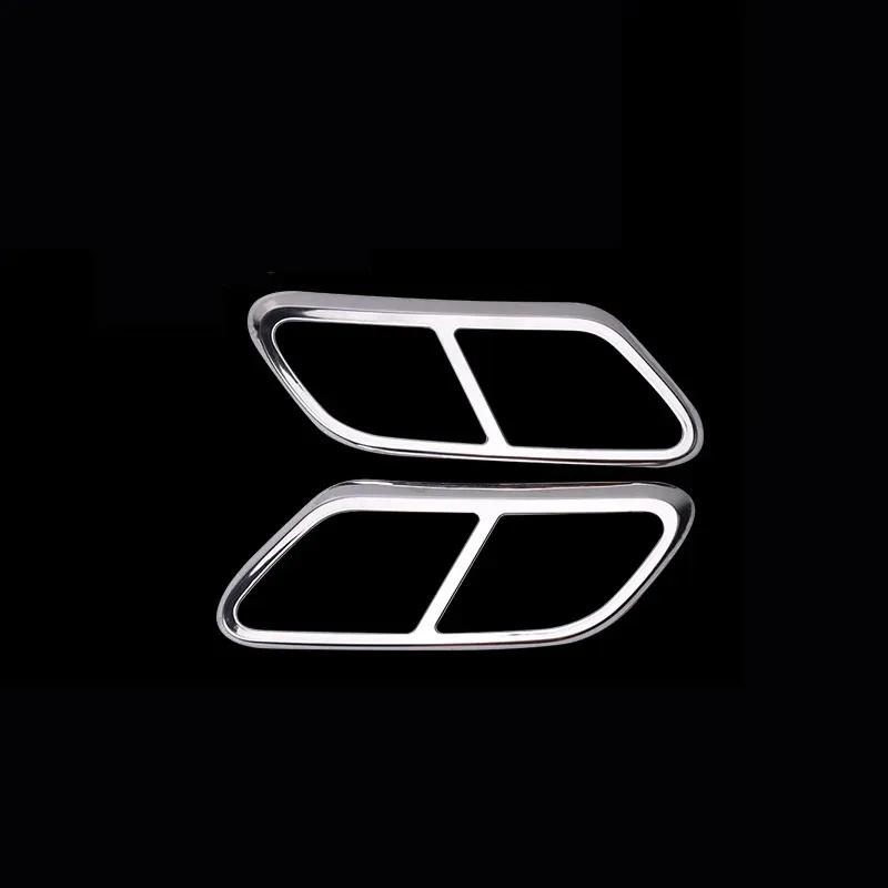 Накладка на модифицированную выхлопную трубу для Volvo V90 S90 S60 V60, рамка для выхлопных труб, автомобильные аксессуары