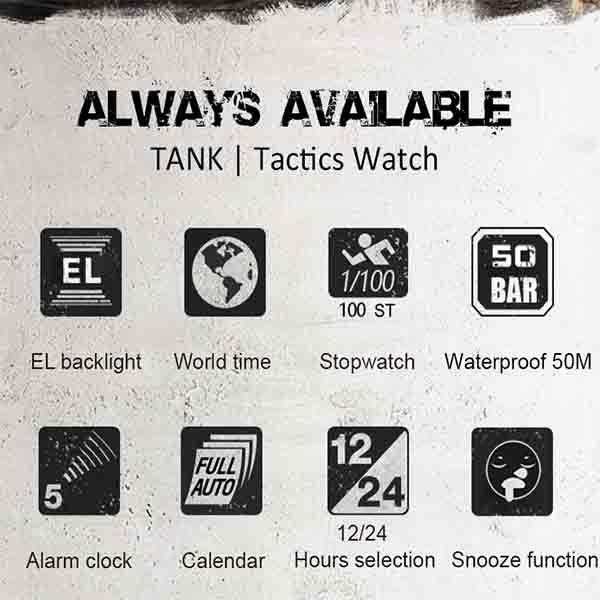 NORTH EDGE Мужские цифровые военные спортивные часы мужские 50 м водонепроницаемые