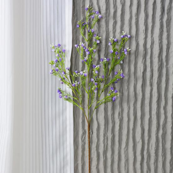 Искусственный цветок с 3-мя вилками и 93-мя головками, стол для домашнего офиса, центральная часть свадьбы, ветка искусственного цветка, цветочная композиция, украшение