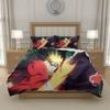 N-Naruto U-Uzumaki N-Naruto Anime Comforter Cover Set Bedding Soft Polyester Boys Girls Room Decor US EU UK AU DE Standard Sizes