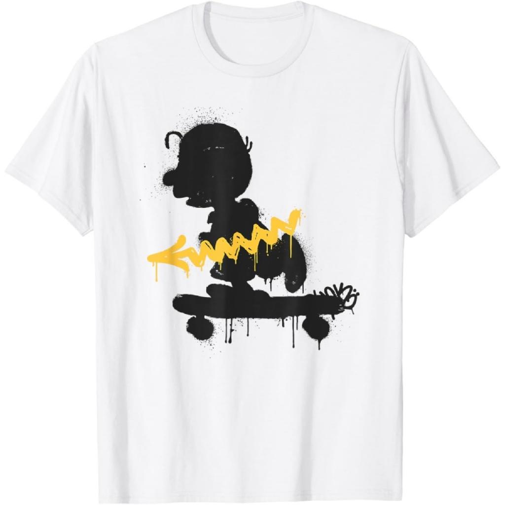 Peanuts Skateboard Charlie Brown Graffiti T-Shirt
