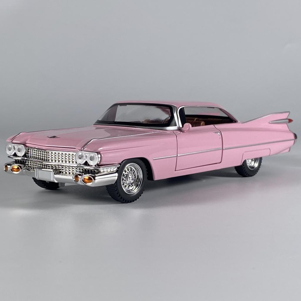 1:24 Scale Cadillac Eldorado Biarritz 1959 Series 62 Alloy Diecast Metal Model Desktop Ornaments Kids Gift Birthday Present Boys