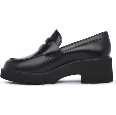 Женские слипоны Camper Milah k201425 moccasin чёрные 002