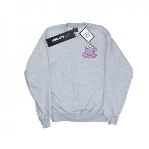 Disney Boys Aristocats Marie In Cup Breast Print Sweatshirt