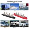 Caravan RV Power Distribution Block 4 Ways 48V 250A DC Bus Bar Electro Junction For Boat Truck Car Accessories M8 M10 StudsGood product
