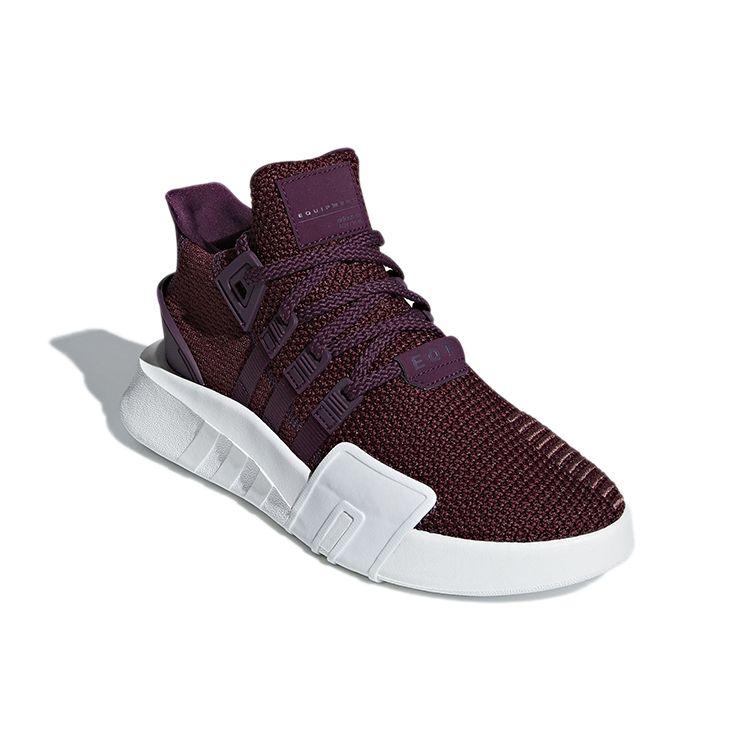 adidas Оригинальные кроссовки Originals Eqt Bask Adv Стильные Универсальные Полувысокие Повседневные Кроссовки для Образа Жизни Женские Повседневные Кроссовки Бордовый B37548