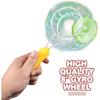 Магнитный гироскоп Magic Rail Twirler Flashing GyroWheel Портативный светящийся магнитный гироскопический вращающийся Игрушка для детей Подарки
