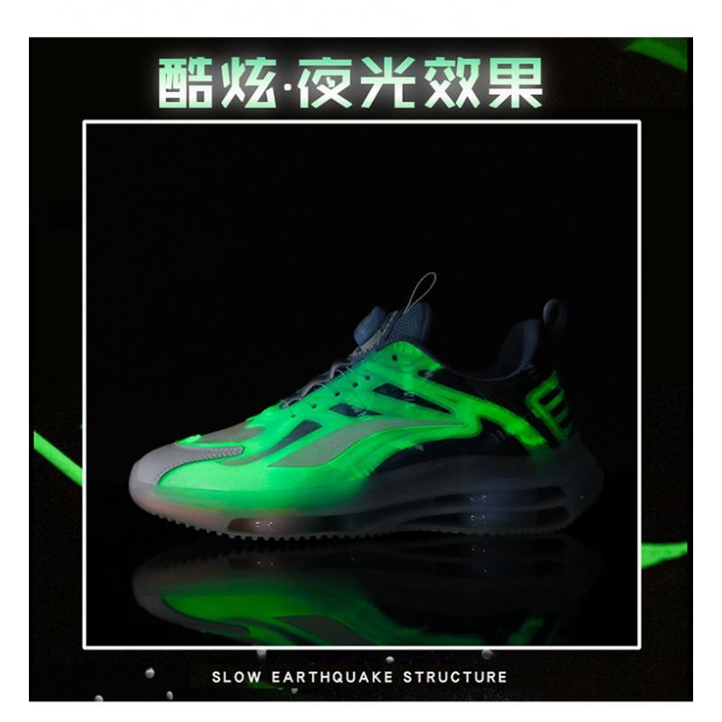 Youth style shoes Boys Running Shoes With Rotating Buckle Lightweight Cushioned Sole Kids Outdoor Sports Fall