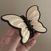 Hair Claw Stable Gripping Thick Spring Anti-Slip Tooth Comb Hair Clip Butterflies Shape