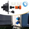 RV City Water Inlet with Checks Replacement Simple Installation Replace Parts Van Trailer Accessory
