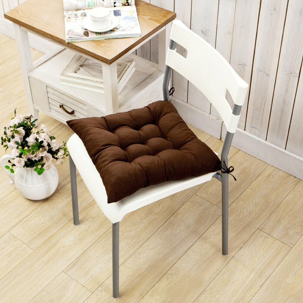 Non-slip Washable Tie On Removable Indoor Outdoor Chair Pad Home Decoration Chair Cushions Seat Pad