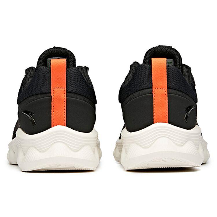 Anta Running Series Low Top Running Shoes Men Sneakers Black White 112045571-5