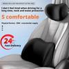 Car Seat Neck Pillow Adjustable Lumbar Support Headrest Waist Lumbar Cushion Car Seat Memory Foam Car Travel Interior Accessorie