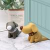 1pc Cute Cartoon Dog Door Stopper Creative Plastic Animal Door Stopper for Home Decor and Safety